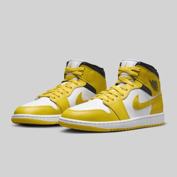 エア ジョーダン 1 NIKE Wmns Air Jordan Mid White/Vivid エア ジョーダン 1 NIKE Wmns Air Jordan Mid White/Vivid