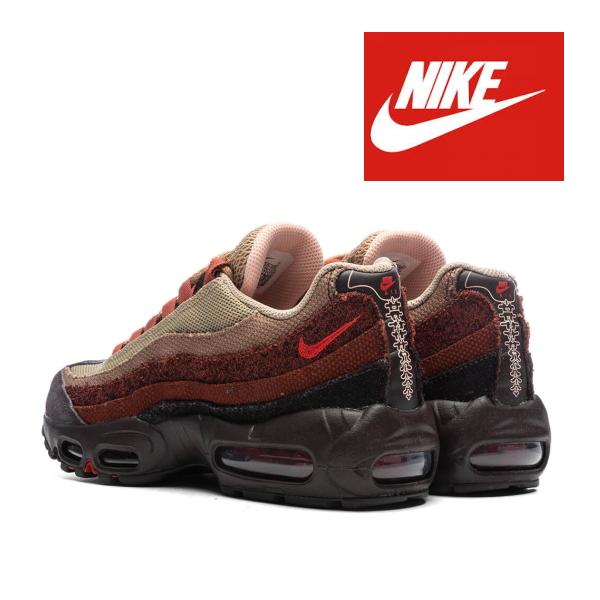 NIKE Wmns Air Max 95 Brown Basalt/University Red ナイキ ウィメンズ 