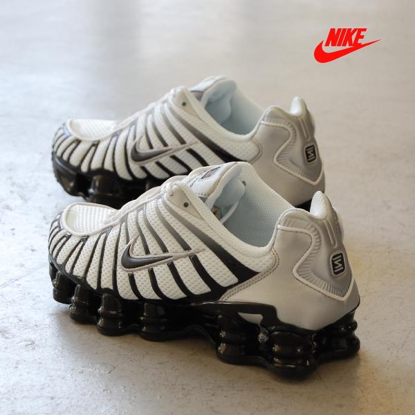 ショックス NIKE Wmns Shox TL Metallic Silver/Black/White ショックス NIKE Wmns Shox TL Metallic Silver/Black/White
