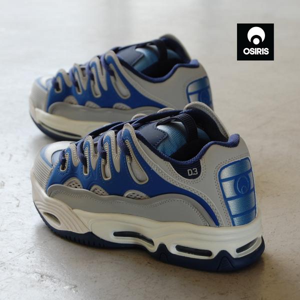 値下げ　OSIRIS D3 US10 新品未使用 OSIRIS D3 2001 grey/blue/black オサイラス グレー ブルー