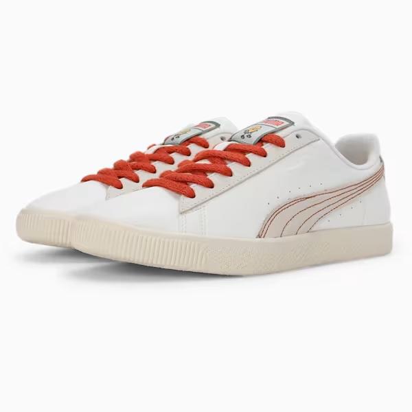 PUMA バスケットボールシューズ ホワイト/レッド PUMA（プーマ） PUMA Clyde Huskie Puma White クライド ハスキー