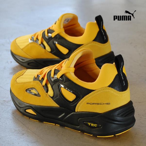 新品未使用　PUMA メンズ ポルシェ ブラック - スポーツ イエロー 国内2月17日発売予定】ポルシェ × プーマ MB.03 イエロー/ブラック