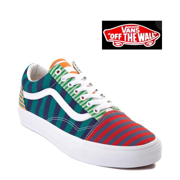 VANS Old Skool Multicolor バンズ オールドスクール マルチカラー ミックス ストライプ カラフル STRIPE アメリカ  USA 企画 海外 限定 :vans-old-skool-multicolor:SHOETY - 通販 - Yahoo!ショッピング