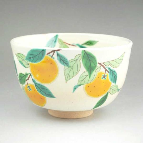 京焼 清水焼 抹茶茶碗 橙（だいだい） 亨 : 松韻堂 Yahoo!店 - 通販