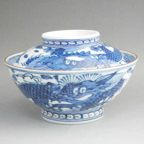 京焼 清水焼 平八龍ご飯茶碗 蓋付 大 : 松韻堂 Yahoo!店 - 通販