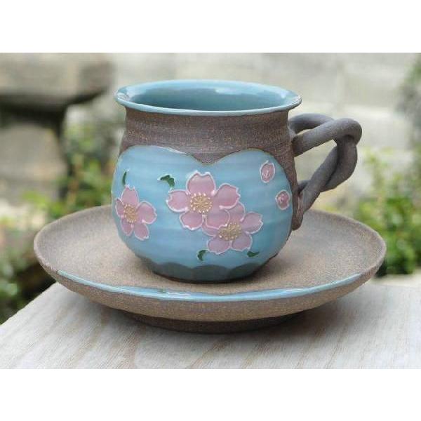 京焼 清水焼 焼締桜 コーヒーセット : 松韻堂 Yahoo!店 - 通販 - Yahoo 