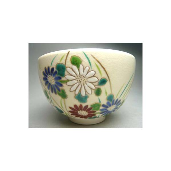 茶道具　抹茶碗　　香菊窯　　清水焼　陶器　　新品　　京焼 京焼 清水焼 抹茶碗 菊 清香 : 松韻堂 Yahoo!店 - 通販 - Yahoo