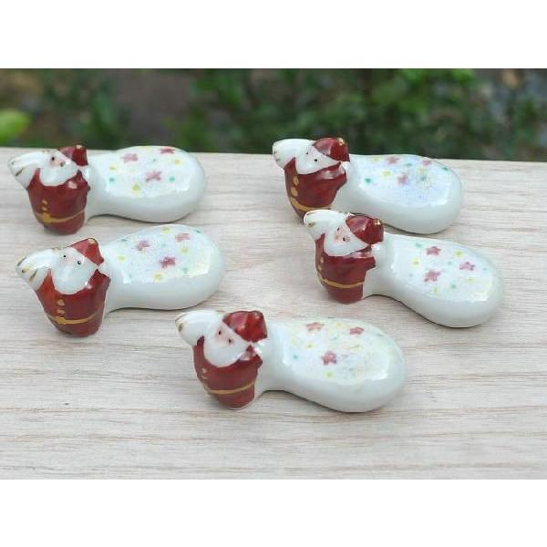 京焼 清水焼 箸置き サンタクロースセット : 松韻堂 Yahoo!店 - 通販