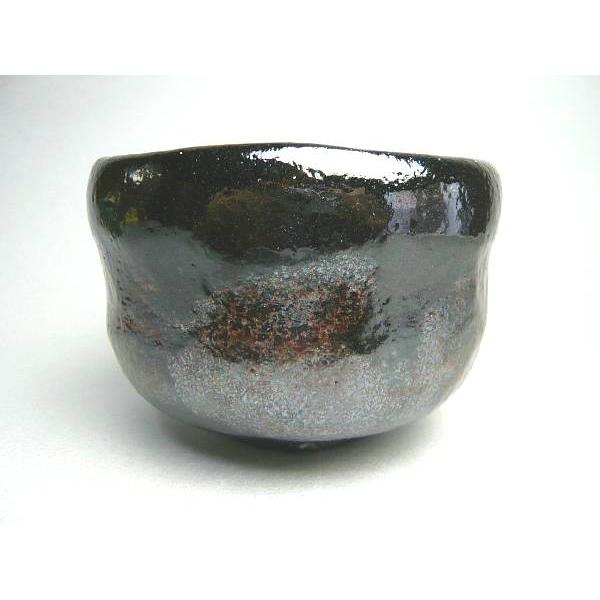 京焼 清水焼 黒茶碗 稲妻 のんこう写 芳楽 : 松韻堂 Yahoo!店 - 通販 