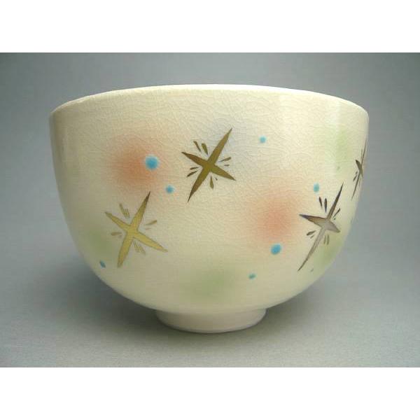 京焼 清水焼 抹茶茶碗 キラキラ星 宝泉 : 松韻堂 Yahoo!店 - 通販