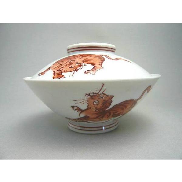 京焼 清水焼 干支赤虎 蓋付ご飯茶碗 : 松韻堂 Yahoo!店 - 通販 - Yahoo