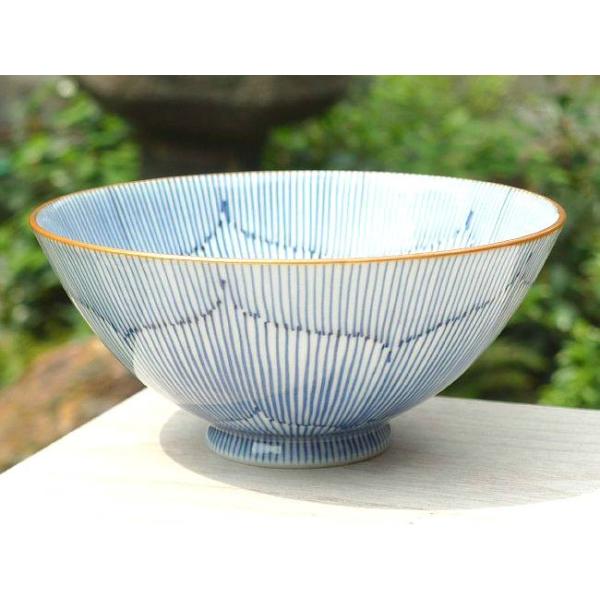京泉　千筋桔梗　夫婦飯茶碗 shoindo_5887