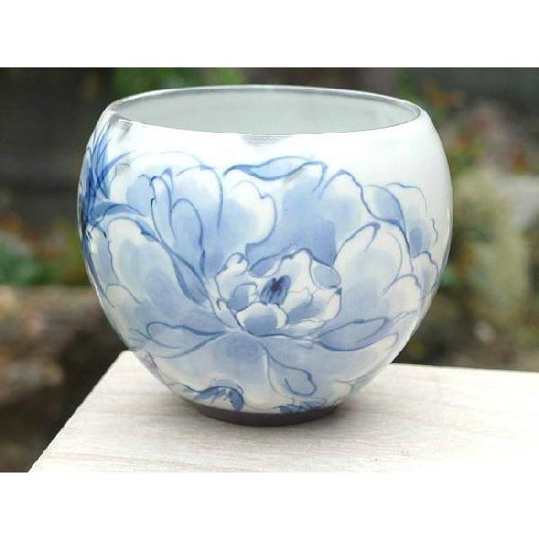 京焼 清水焼 ボタン染付玉湯呑 陶あん 単品 : 松韻堂 Yahoo!店 - 通販