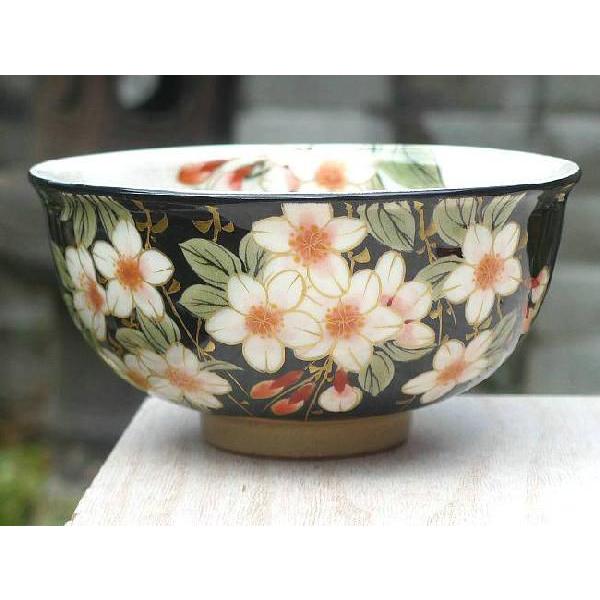 京焼 清水焼 しだれ桜ご飯茶碗 陶あん 大 : 松韻堂 Yahoo!店 京焼 清水焼 しだれ桜ご飯茶碗 陶あん 大 : 松韻堂 Yahoo!店