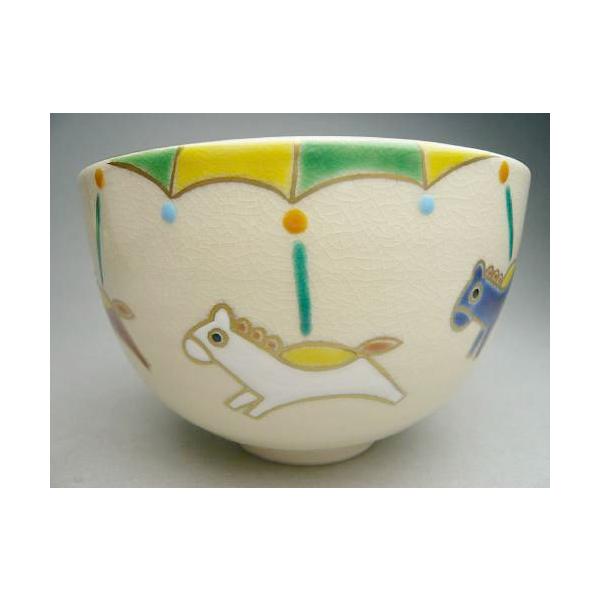 京焼 清水焼 抹茶碗 メリーゴーランド : 松韻堂 Yahoo!店 - 通販
