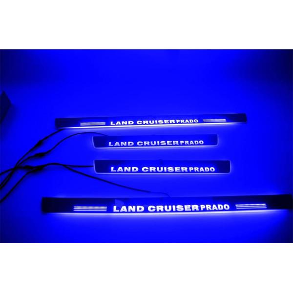 スカッフイルミネーション 150 ランドクルーザープラド トヨタ純正 ランドクルーザープラド150系流れるLEDドアスカッフプレート