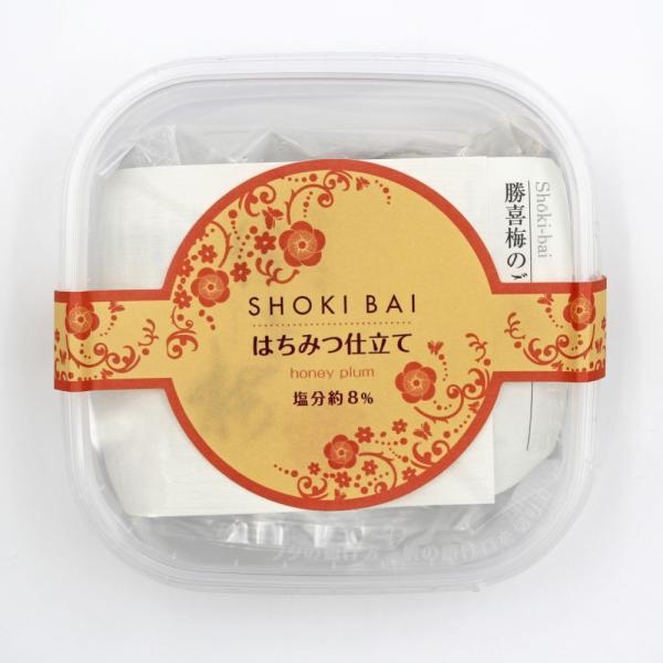 まずはここから！当店人気No.1 はちみつ仕立てをお手軽に当店人気No.1『はちみつ仕立て』を、大粒3粒入りのお手軽パックでご用意しました。A級南高梅ならではの皮のやわらかさと、たっぷり果肉を気軽にお楽しみいただけます。ご自宅用のお試しや、...