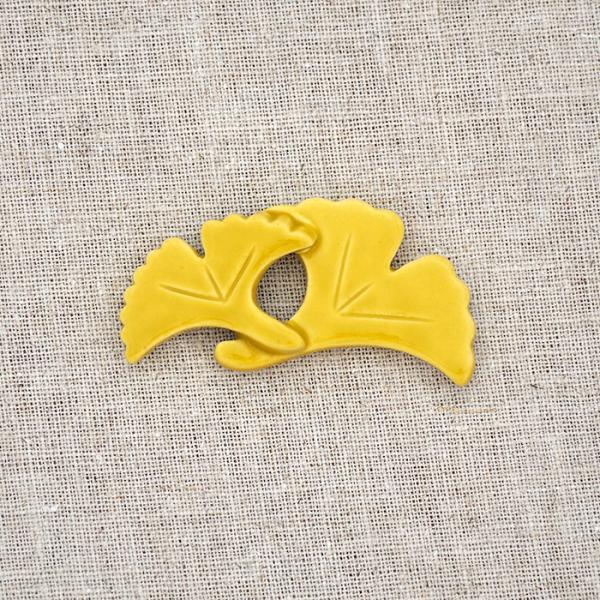 箸置き イチョウ 重ね はしおき カトラリーレスト はし置き 食卓小物 キッチン雑貨 食器 おしゃれ　和食器 爆買