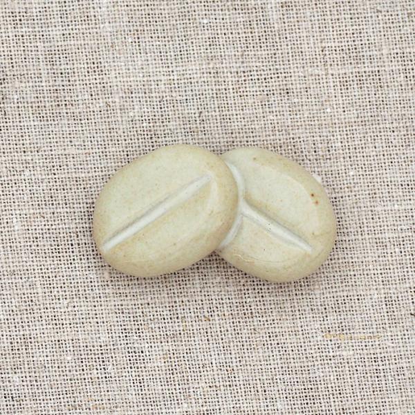 箸置き コーヒー豆 クリーム はしおき カトラリーレスト はし置き 食卓小物 キッチン雑貨 食器 おしゃれ　和食器 爆買