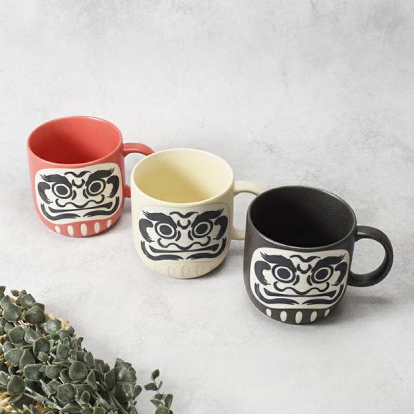ビッグマグカップ 566cc MINO DARUMA BIG MUG 和食器 和風 マグカップ マグ カップ コップ コーヒーマグ コーヒーカップ ティーマグ 食器 直火不可 オーブン不可