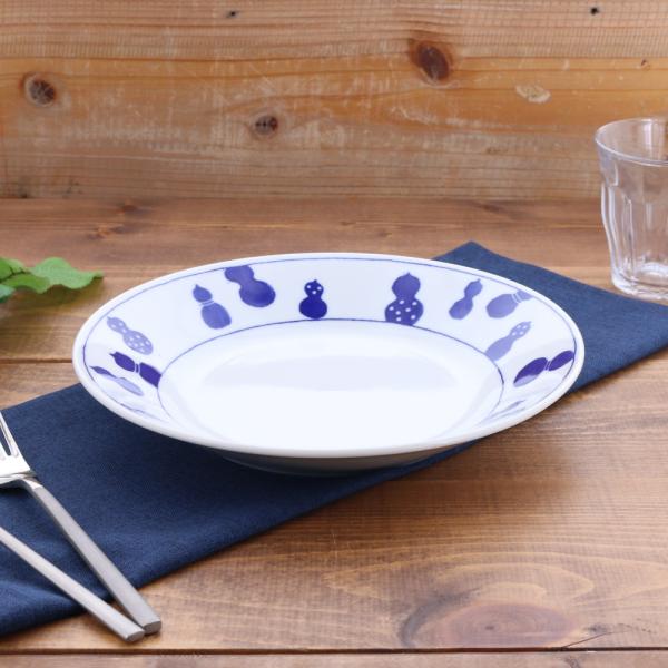 深皿 24cm 瓢箪 アウトレット プレート お皿 皿 食器 和食器皿 盛り皿