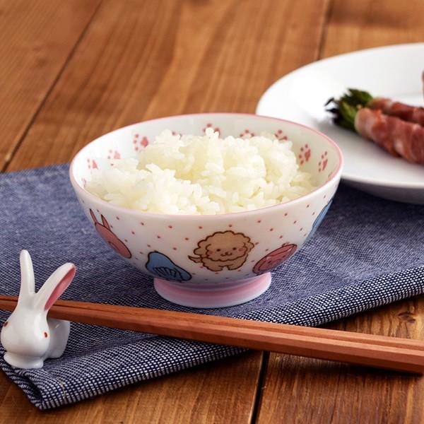 子供茶碗 動物大好き 女の子用ご飯茶碗 茶碗 動物 どうぶつ 女の子 かわいい 子供 キッズ 子ども 園児 幼児 子供食器 キッズ食器 Dibo 食器専門店のイースト 通販 Yahoo ショッピング