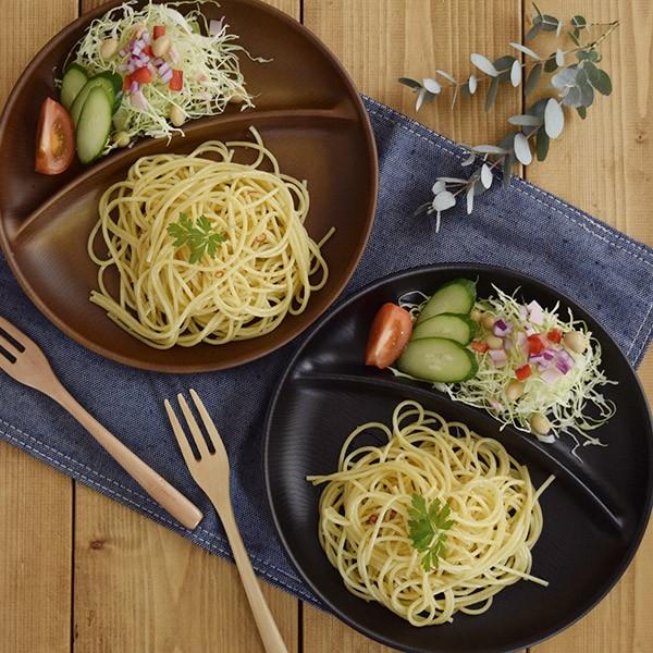 ランチプレート 丸型2つ仕切り レンジ 食洗機ok仕切り皿 ワンプレート 木製風 食器 レンジ対応 食洗機対応 ピクニック キャンプ バーベキュー アウトドアの器 F 417 Sw 食器専門店のイースト 通販 Yahoo ショッピング