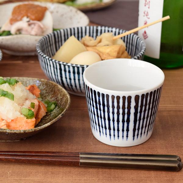 そば猪口 おしゃれ 190cc 千段十草 和食器 食器 蕎麦猪口 カップ