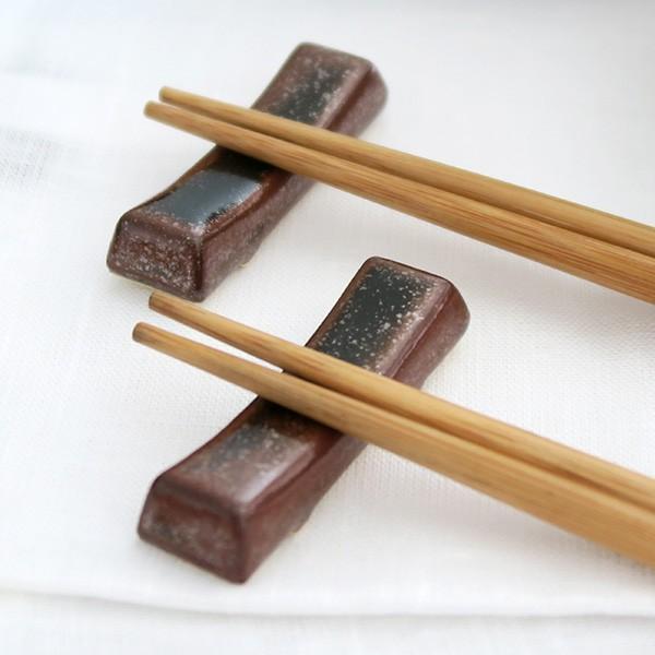 和（天目）マナ板　箸置きい箸置き おしゃれ モダン カフェ風 シンプル【メール便対象】 はしおき 箸おき カトラリーレスト 和食器 キッチン雑貨 テーブ 爆買