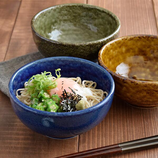 どんぶり（中） 15cm 窯変イラボ 和食器 伊羅保 丼ぶり 丼物 ご飯物