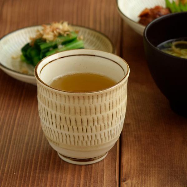 湯呑み　美濃民芸　和食器 ゆのみ 湯のみ 湯飲み コップ カップ 茶器 素朴 ナチュラル 食器 業務用 おしゃれ  爆買