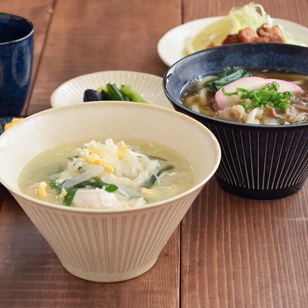 中鉢　丼　煮物わん　5個 和食器 台形マルチボウル（S）彫十草 ボウル 中鉢 丼ぶり 丼 どんぶり