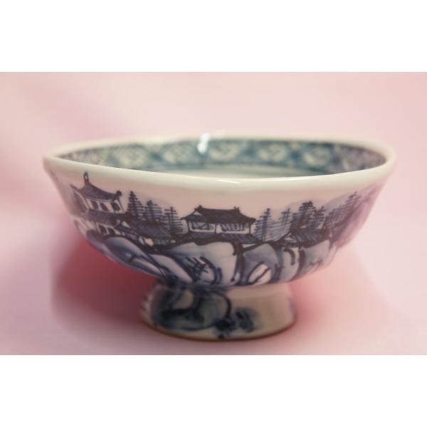 六齋窯 村田幸之介 染付山水 飯碗(E) : 食器のみつはた - 通販 - Yahoo