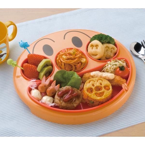 LEC レック T-264 アンパンマンフェイス お子様ランチプレート 食器 キッズプレート お子様プレート お子様食器 爆買