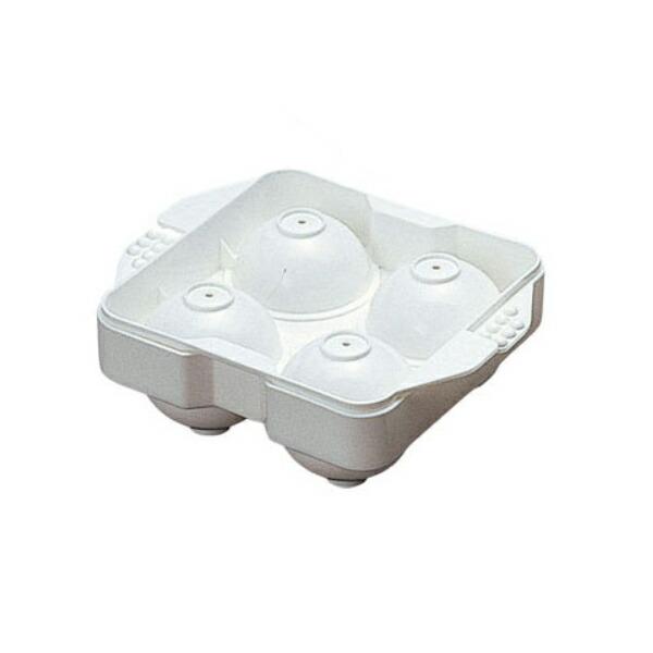 ●商品仕様●◆サイズ：15.2×12.5×高さ5.8cm◆材質：ポリエチレン◆氷の大きさ：直径5cm×4個◆耐冷温度：−30℃◆耐熱温度：90℃※電子レンジ、オーブン、トースター、グリルには使えません。