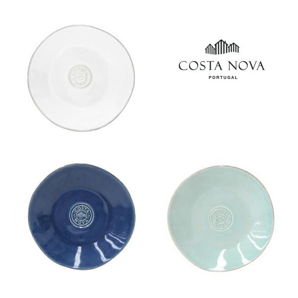 ●商品仕様●◆サイズ：直径約16×高さ2.4cm◆素材：磁器◆重量：約250g◆原産国：ポルトガル■特徴ポルトガルのメーカー「コスタ・ノバ」の中で1番人気の「NOVAシリーズ」です。存在感のあるロゴマークは大西洋の波と町のコテージをデザイン...