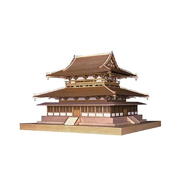 ウッディジョー 1 150 法隆寺 金堂 木製模型 組立キット Rstheresia Com
