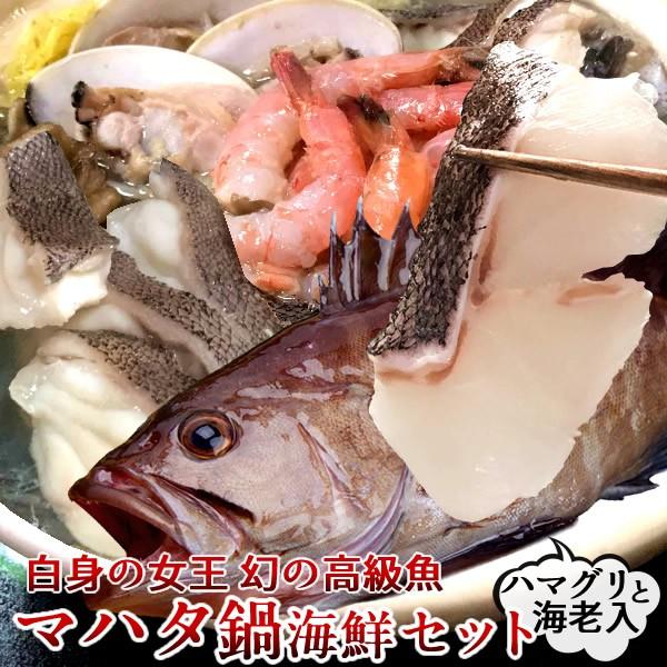 マハタ 海鮮鍋セット エビ ハマグリ付き 三重県尾鷲産 活魚養殖場 幻の高級魚 白身魚の最高峰 まるごと1尾 お中元 ギフト 37 Mahata Nk 食コレ Japan Food 通販 Yahoo ショッピング