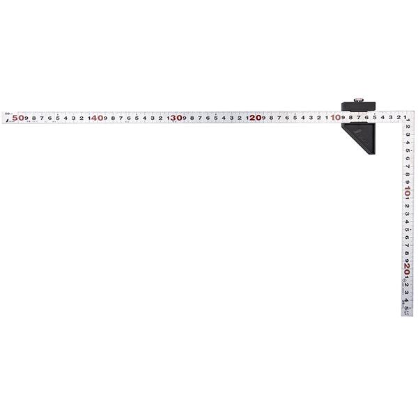 曲尺平ぴた シルバー 50cm 表裏同目 JIS12439