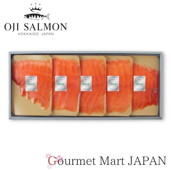 王子サーモン（Oji Salmon） ノルウェー・スモークサーモンスライス姿