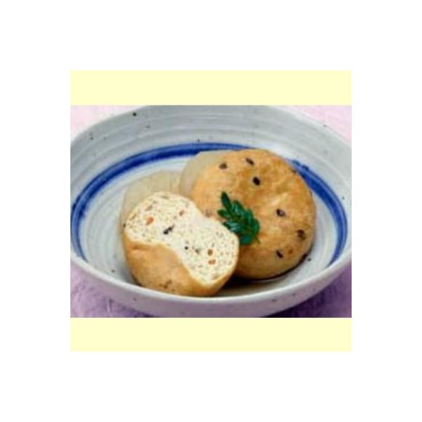 シンプルな配合のオーソドックスながんもです。大豆の味としっとりした食感が特徴です。調理方法：だし汁に入れて煮込んでください。