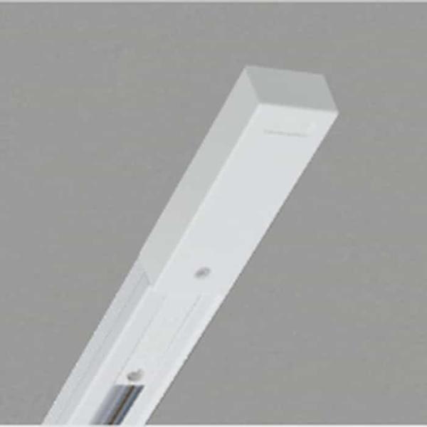 WE00291W コイズミ照明 ライティングダクト フィードインキャップ付 エンド付 1000mmタイプ ホワイト