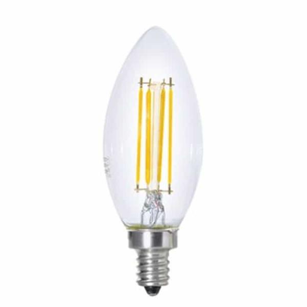 LDC2LC25WE14T2 東京メタル LED電球 シャンデリア電球タイプ 25W相当 電球色 2700K 口金E14