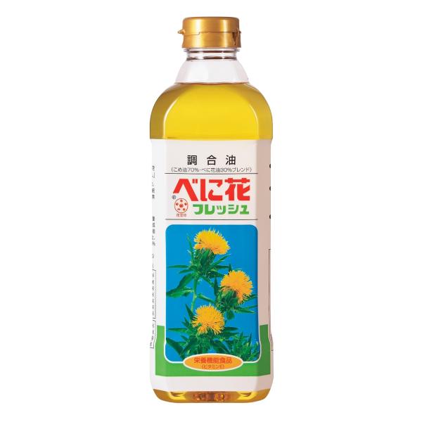 12、13日はポイント5倍！べに花フレッシュ【600ｇ】調合油（こめ油70％・べに花油30％）