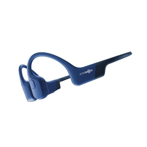 AEROPEX BLUE ECLIPSE ヘッドホン 耳を塞がない骨伝導ヘッドホン : k 