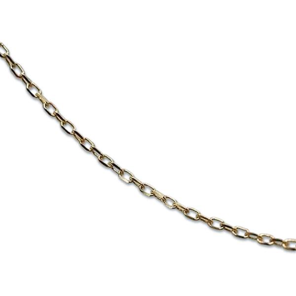 ハワイアンジュエリー ネックレス K10 K18 ゴールド チェーン 0.7mm幅