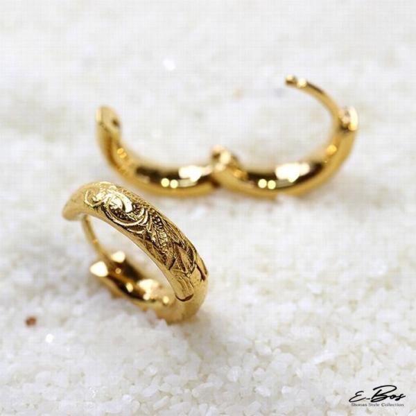 フープピアス ハワイアンジュエリー ピアス K24 純金仕上げ レディース 女性 メンズ 男性 ゴールド ピアス 片耳用 両耳オプション Surgicalstainless316l Ksf054 Buyee Buyee Japanese Proxy Service Buy From Japan Bot Online