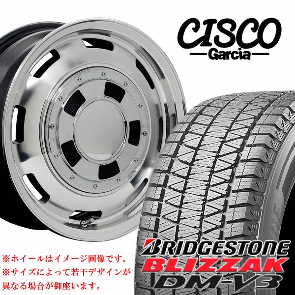 アイスナビ CARGO 265/70R16×7J 139.7-6穴 +25 ブリヂストン DM-V3