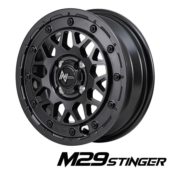 NITRO POWER 14×4.5J 100-4穴+45 ハブ径67.1mm マルカ ナイトロ
