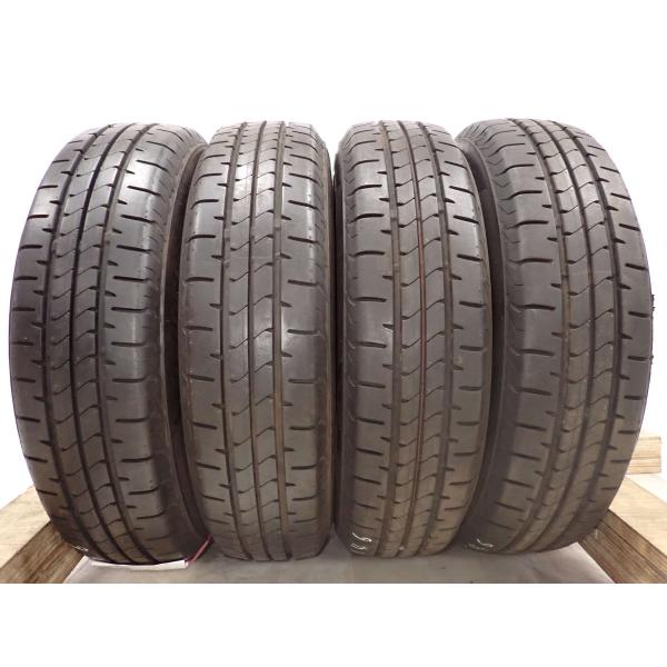 パッソ 着用 5000円⭐スタッドレスタイヤ 155/80R13 ブリヂストン 18年製 夏4本SET 会社宛送料無料 155/80R13 79S ブリヂストン BRIDGESTONE